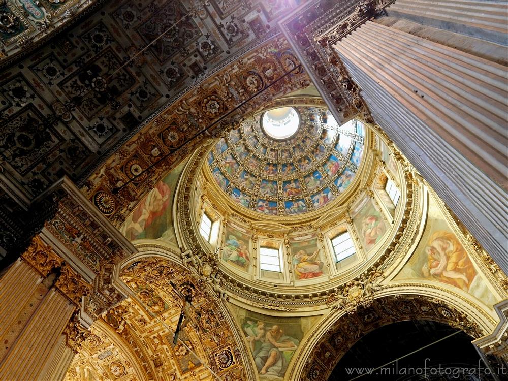 Milan (Italy) - Detail of the interior the Basilica of San Vittore al Corpo